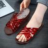 Crystal Clear Non-slip Jelly Slippers for Home & Shower