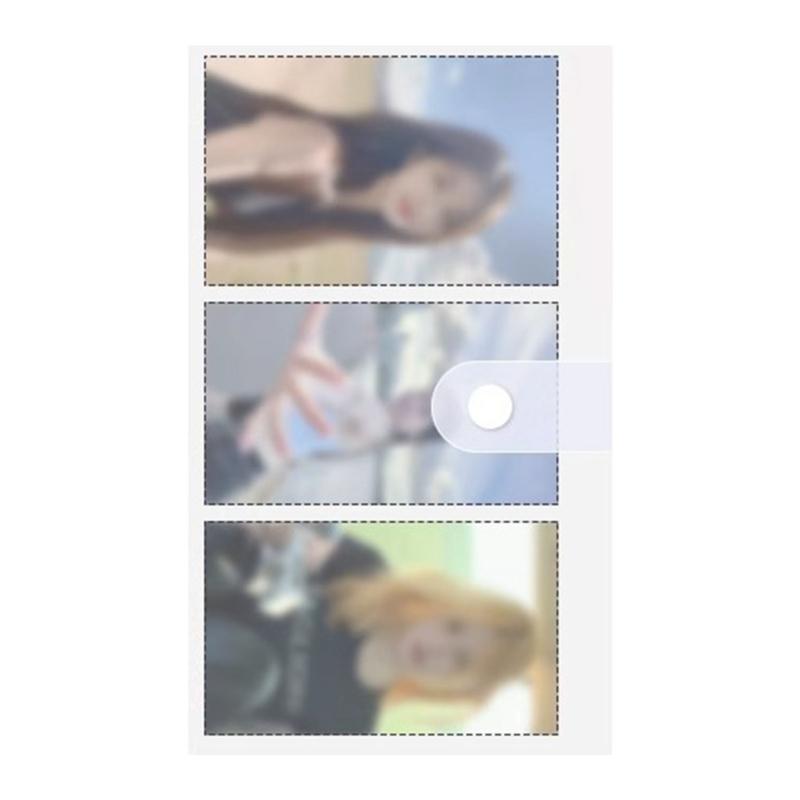 

K-pop холдеры для фотокарточек Прозрачные холдеры для фотокарточек Портативный 3-дюймовый фотоальбом Альбом для фотокарточек Книга Органайзеры для фотографий