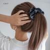JewelVOX Scrunchie Hair Hair Accessory for Dot Adult Tie, Women, Velvet-Style Pattern, Gold, (Brown)