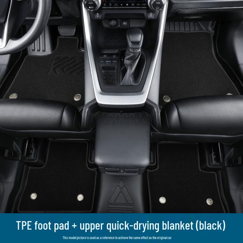Scratch-Resistant TPE Floor Mats for 2020-2021 Kia KX3 - Durable, Wear-Resistant, Easy to Clean