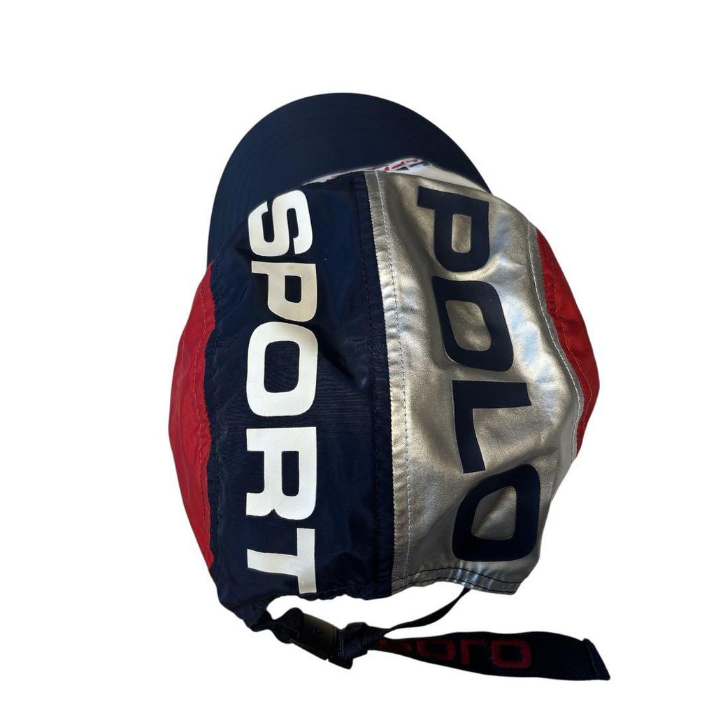 [USED] POLO Ralph Lauren Polo Sport Multicolor Nylon Cap