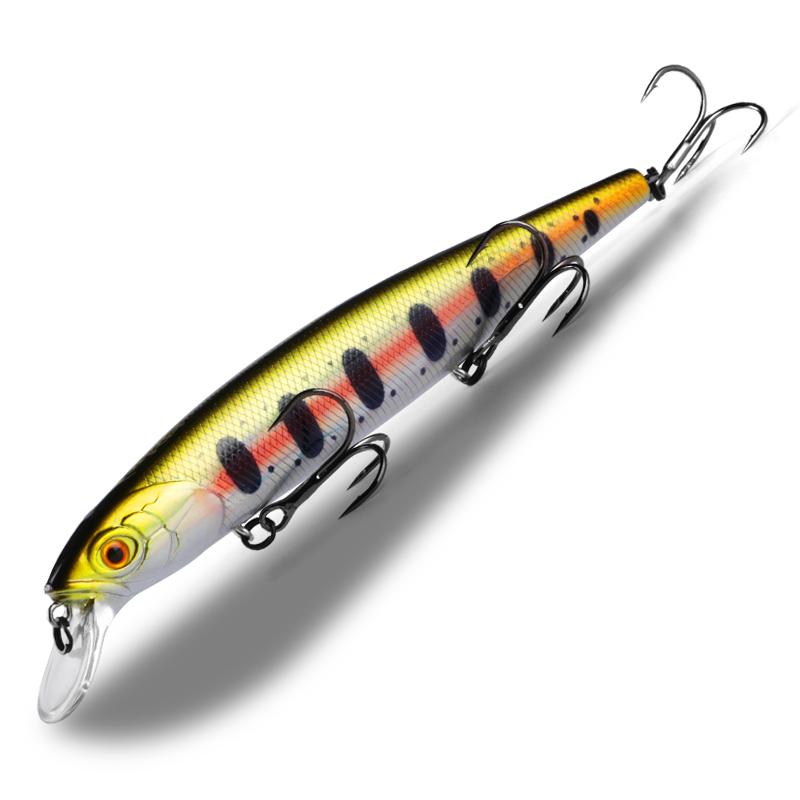 Bearking 128mm 23g New Hot Model Professional Quality Fishing Lures Hard Bait Dive 1.5m Quality Wobblers Minnow