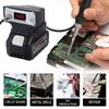 70W T12 Digital Display Electric IC Welding Soldering Iron Repair Solder Tool Wireless Portable Resistance Welder Station