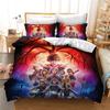 Set Biancheria da Letto 3D alla Moda Stranger Things Lusso Stampato Personalizzato /King /Europa /Usa, Set Copripiumino Singolo Matrimoniale Queen King