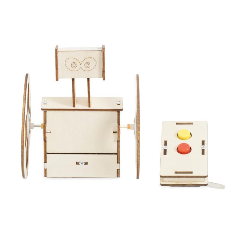 

Wooden Diy Electric Balancing Robot Science Experiment Toy For Children Hands-on Brain Training