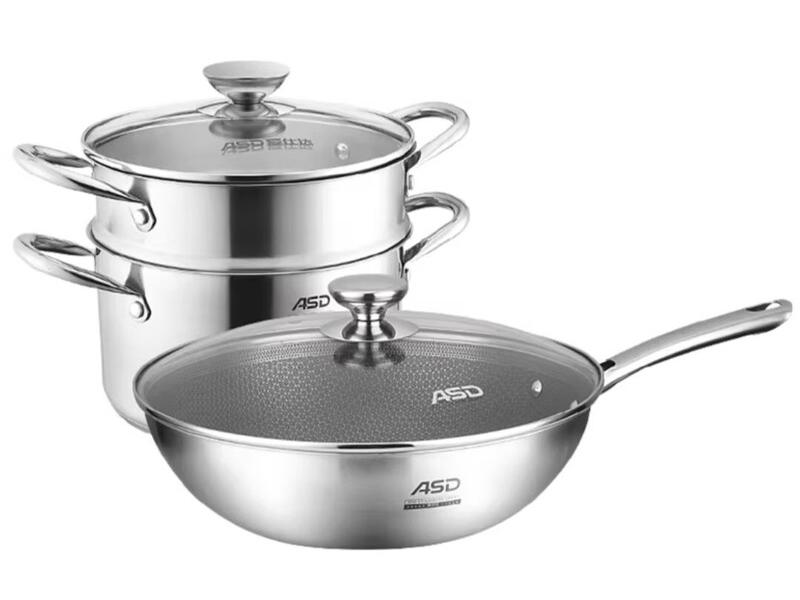 ASD Jinggangjia Stainless Steel Cookware Set