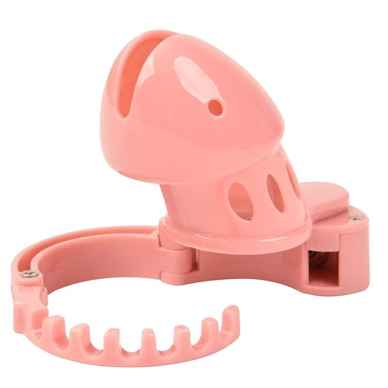 Male Small Penis Cage Adjustable Ring Lock Bondage Bird Chastity Cage Belt Cock Ring Slave Restraint Trainer Man Sex Toy