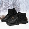 Men's Winter  Boots Warm Snow Boots Non-slip Waterproof Shoes High-top Outdoor Plush Shoes Plus Size Boots
