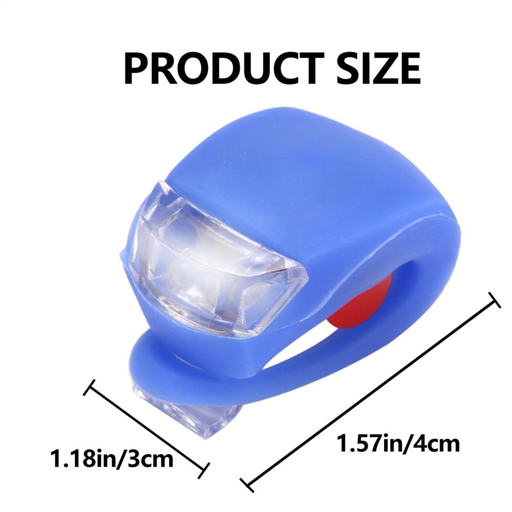 LED Fahrradlichter Wasserdichtes Fahrrad Frontlicht Radfahren Radblinker Rückleuchte Nachtwarnung Rücklicht Fahrradzubehör