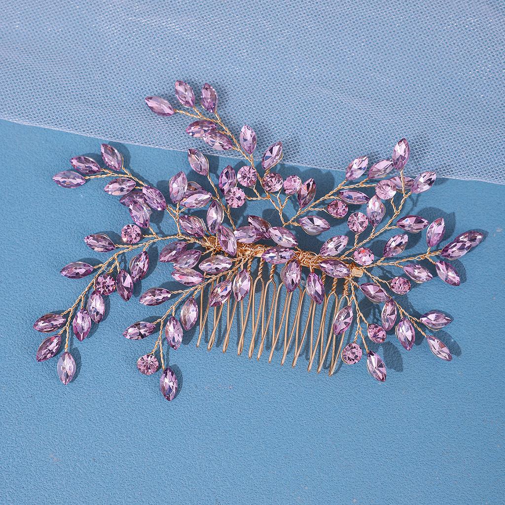 Luxus Kristall Haarkamm Clip Haarnadel Für Frauen Braut Strass Braut Hochzeit Haarschmuck Schmuck Kamm Clip Nadel Geschenk