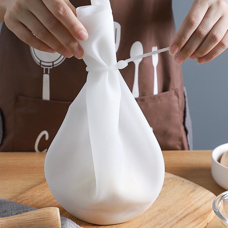 Silicone Pastry Mixer Dishwasher Safe Dough Tool Versatile Silicone Kneading Bag Reusable Food Grade Dough Mixer Pouch Baking