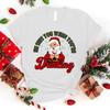 Christmas Santa Claus He Sees You When You'Re Drinking Print T-Shirt Women Men Summer Casual Short Sleeve Round Neck Tops