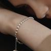 Tatiana (925 Silver) Tag Ball Chain Bracelet BR2192