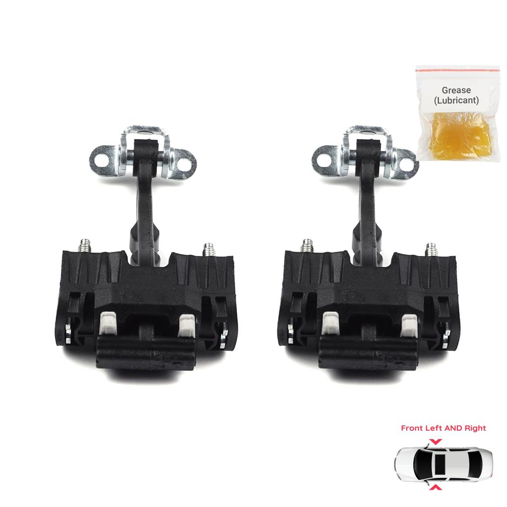 EDP773-1 2 Pieces Front Left AND Right Door Hinge Stop Check Strap Limiter for Citroen Relay Jumper MK2 250 290 2006-On 9181N9