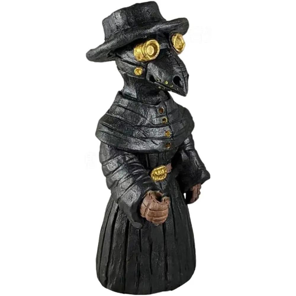 

Чумной доктор курильница конусная горелка украшение ручная работа настольная для украшения дома снятие стресса и тревожности