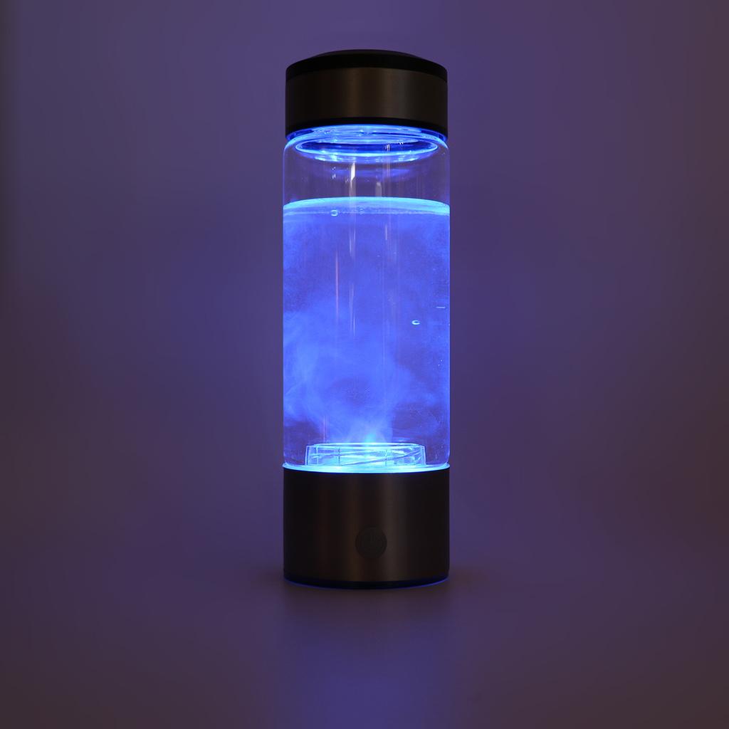 DC 5V Super Antioxidants ORP Hydrogen Bottle Rechargeable 3mins Portable Hydrogen-Rich Water Cup Ionizer Maker/Generator 420ml