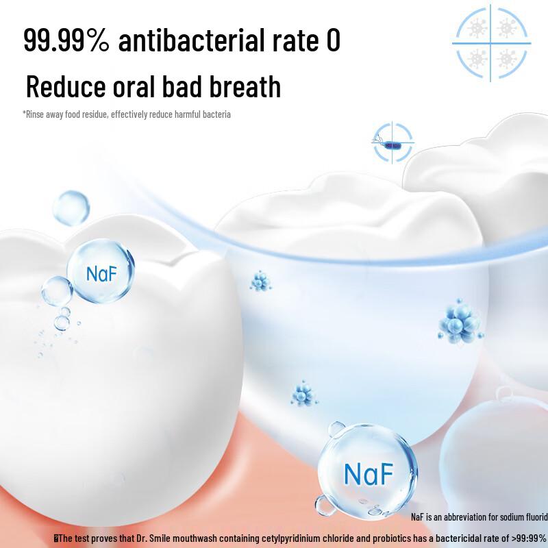 Dr. Dentist Probiotic Gum Protection Whitening Mouthwash