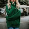 Women's Casual Long Sleeve Chunky Turtleneck Knit Sweater Winter  Long Sleeve Sweater Sweater Sweater