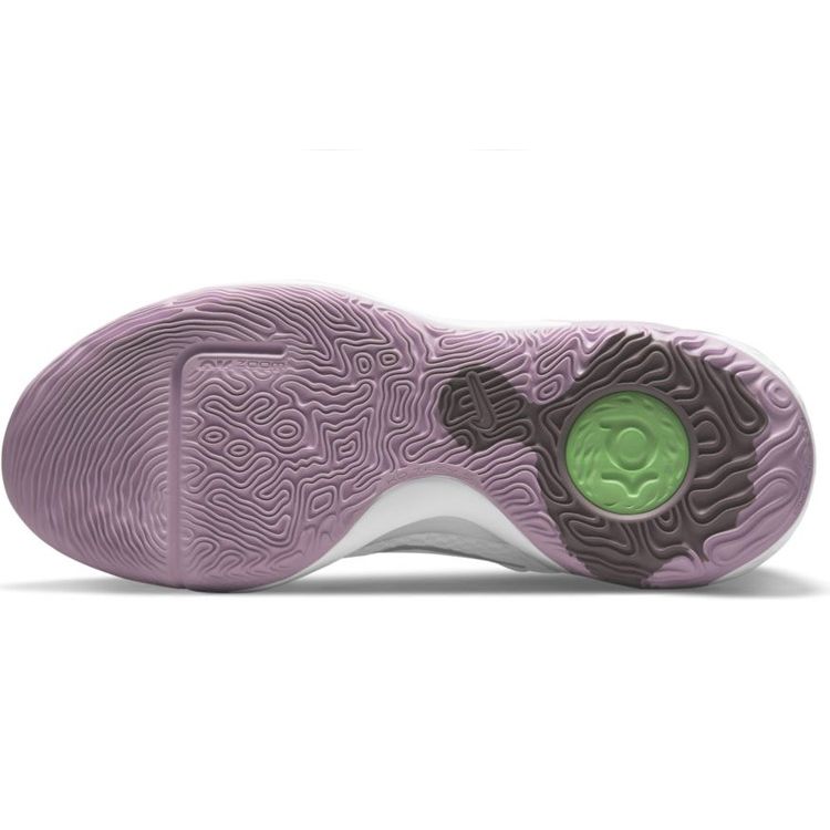 Nike KD Trey 5 IX EP White Purple Men's Basketball Shoes DJ6922-100