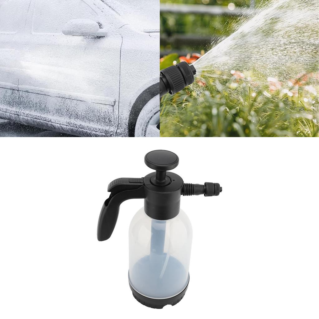 2L Car Foam Sprayer,   Pressure Foam Pump Sprayer, Hand Pressure Soap Sprayer for Car Wash, Garden Furniture, Window, Multifunctional Clning