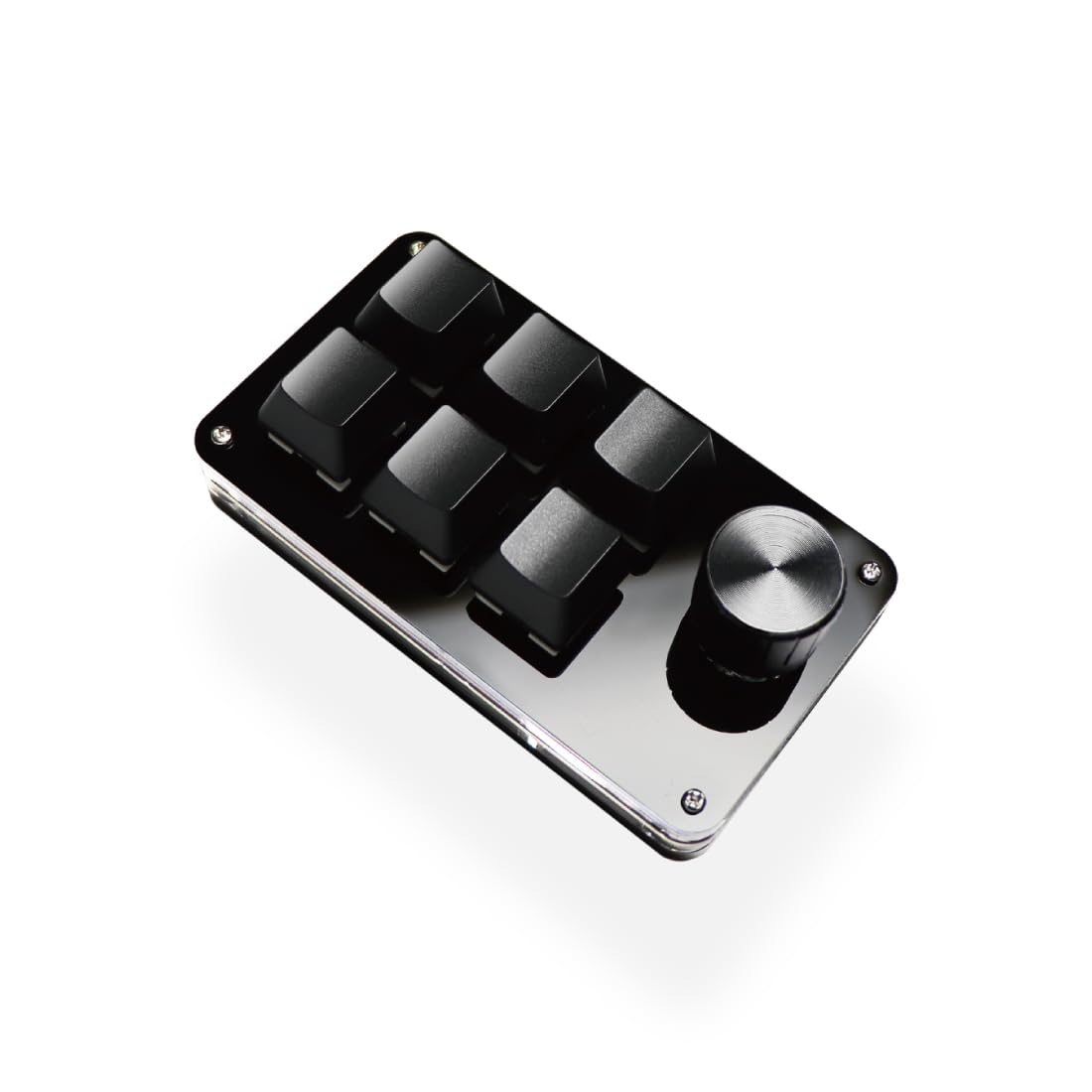 

Hanwha Japan Left Hand Device Left Hand Keyboard One Hand 6 Key Rotary Knob Programmable Keyboard Wired Gaming Mechanical Windows Compatible KM-L6B1K