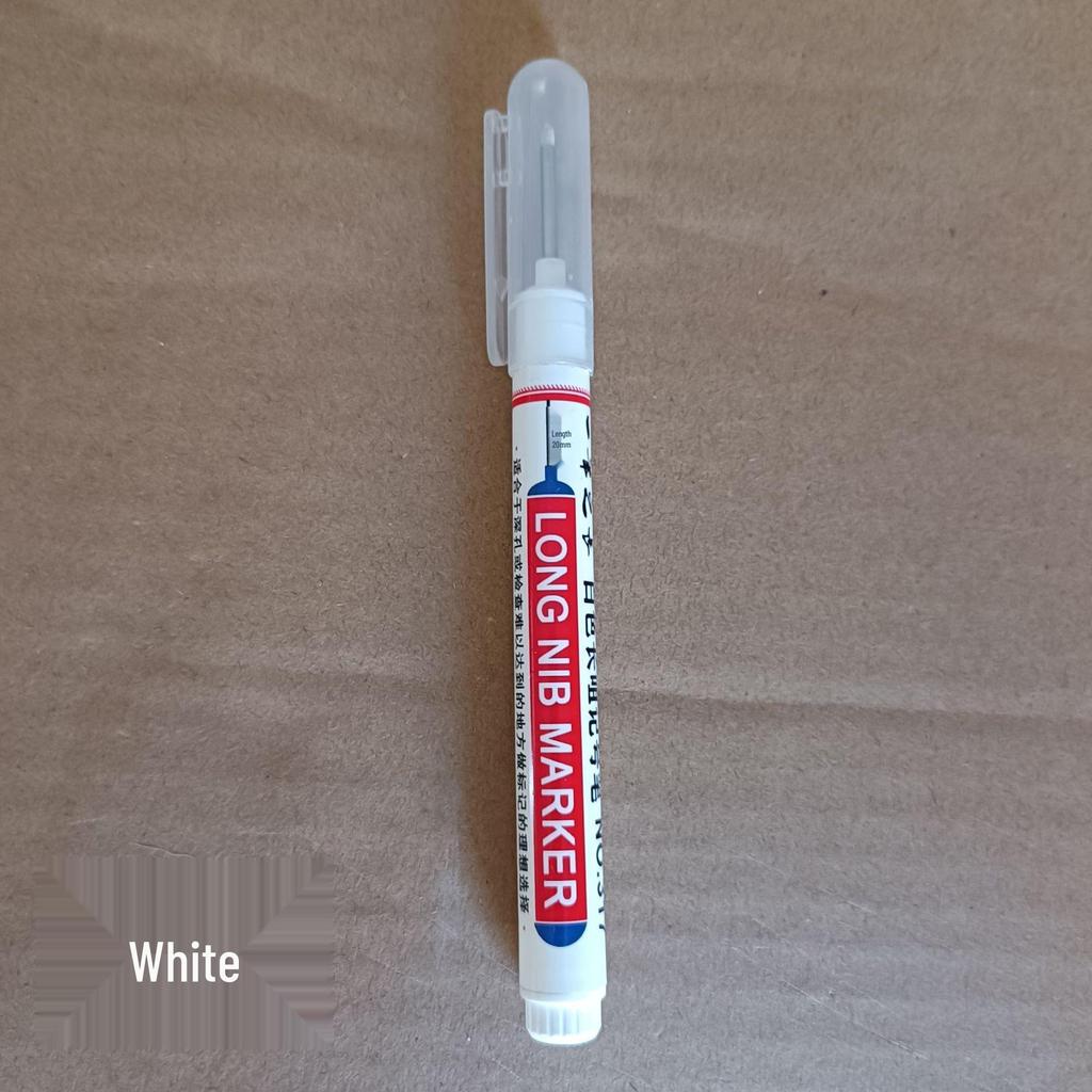 20mm Deep Hole Long-Head Multi-color Quick-Dry Waterproof Tile & Woodworking Marker Pen