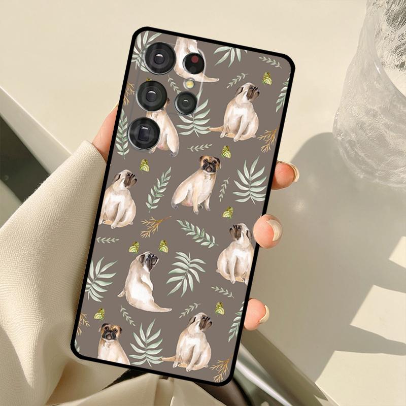 Tigers Leopards Tropical Leaves For Samsung Galaxy S21 S22 Ultra Note 20 S8 S9 S10 Plus Note 10 Plus S20 FE Phone Cover