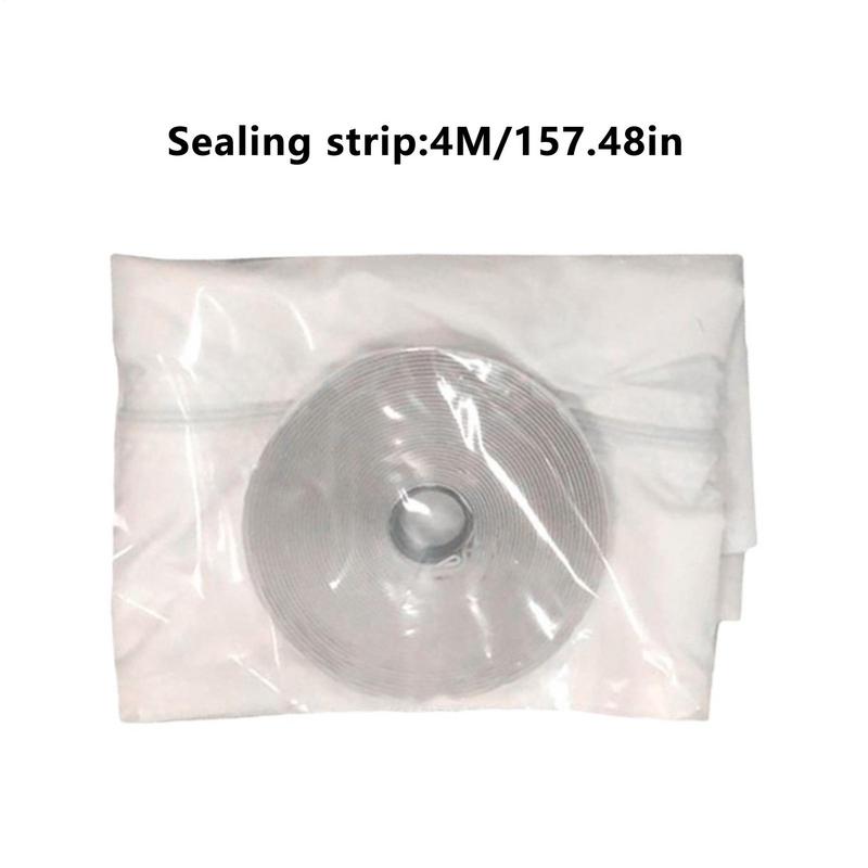 Window Seal For Portable Air Conditioner 157 Inch AC Unit Vent Kit Heat Resistant Waterproof Insulation Air Conditioner Accessor