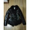 New Women's Export Winter New Silm Imitation Fox Fur Collar Fur Slim Looking Down Cotton Coat Cotton Coat