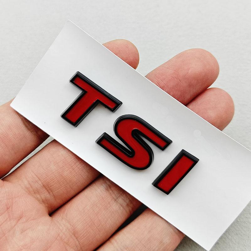 AGLNX1 3D ABS Car Letter Fender Rear Trunk Emblem Stickers Decal Stying For Wlokswagen VW Golf 5 6 7 Polo Passat Auto Accessories