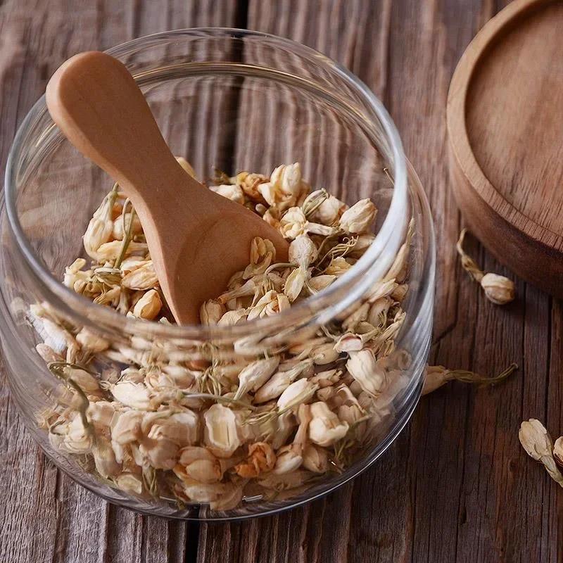 Condiment Scoop Flatware Coffee Tea Small Mini Sugar Spoon Salt Wood Spoons Kitchen Gadgets Cooking Tools