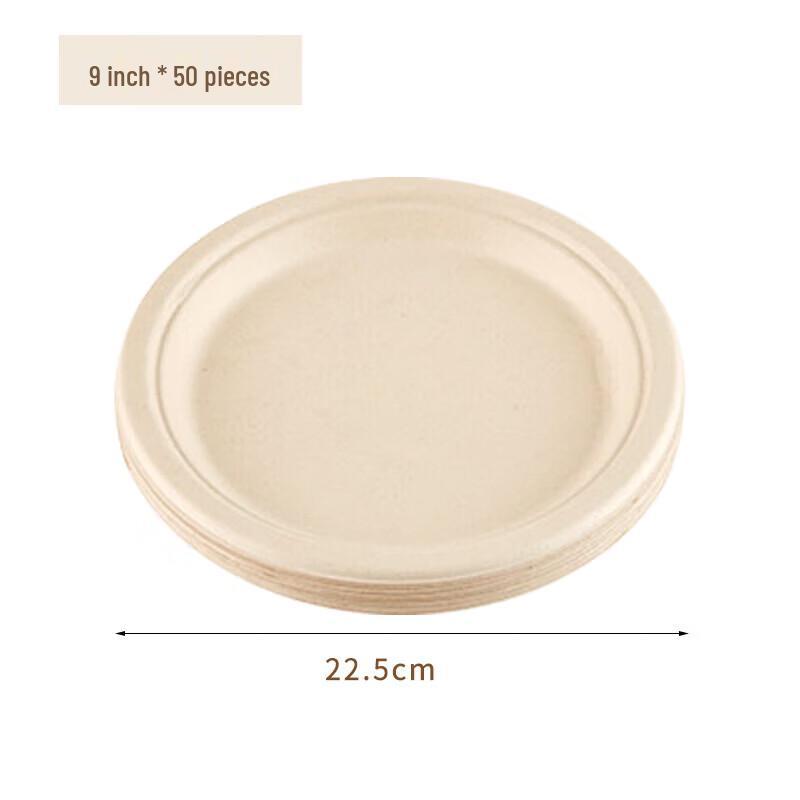 HANDUNYOU Disposable Food Grade Paper Plates