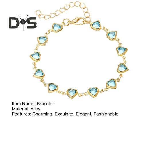 Kubische Zirkon Herz Perlen Armband für Frauen Herz Kette Armband Braut Hochzeit Partei Schmuck Zubehör