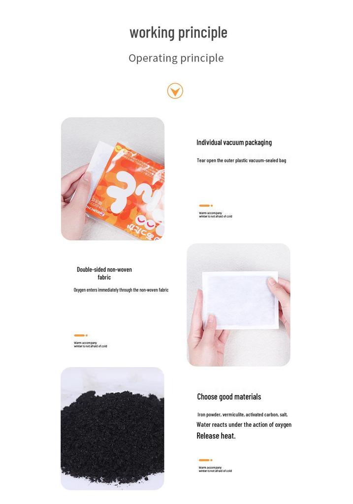 Kincho Heat Patch: 12-Hour Self-Heating Hand Warmer for Home Use