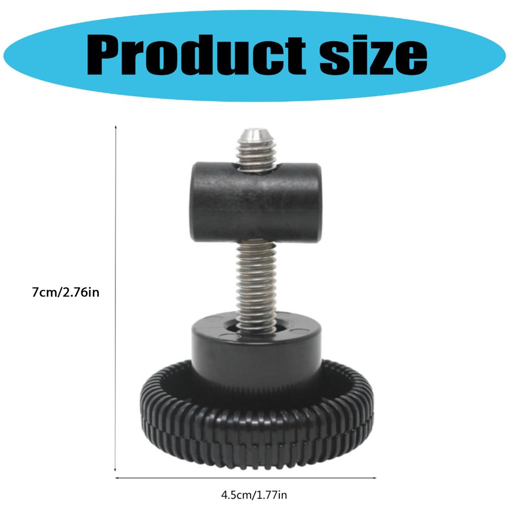 Pack of 3 Replacement Hand Knob Nut Set ABS Plastic Pump Handle Assembly ABS Texture for Various Pool Pump Models