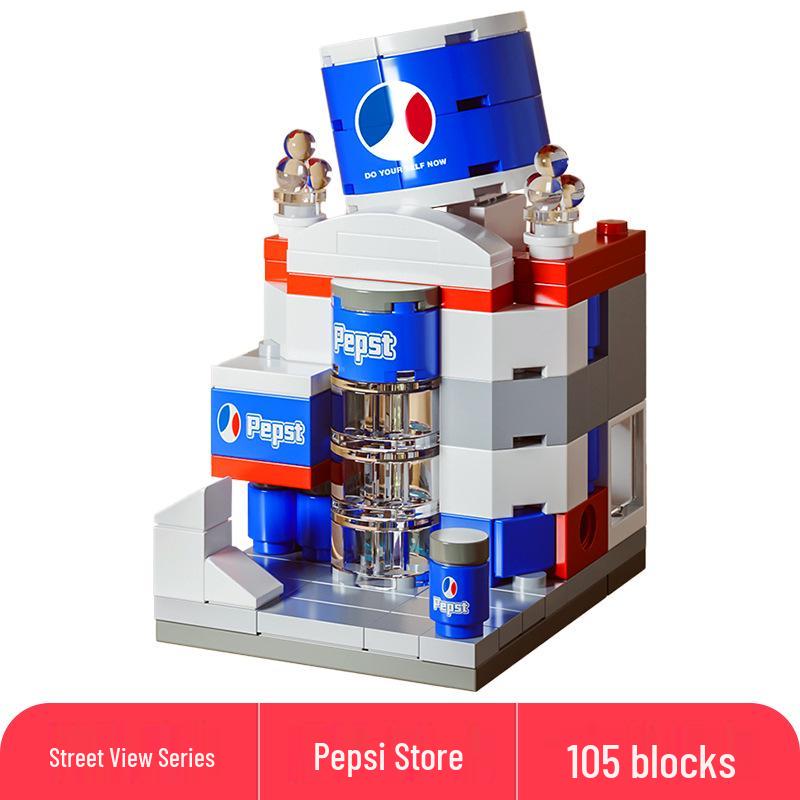 Lele Brothers Compatible Building Blocks: Educational Interlocking House Model for Kids