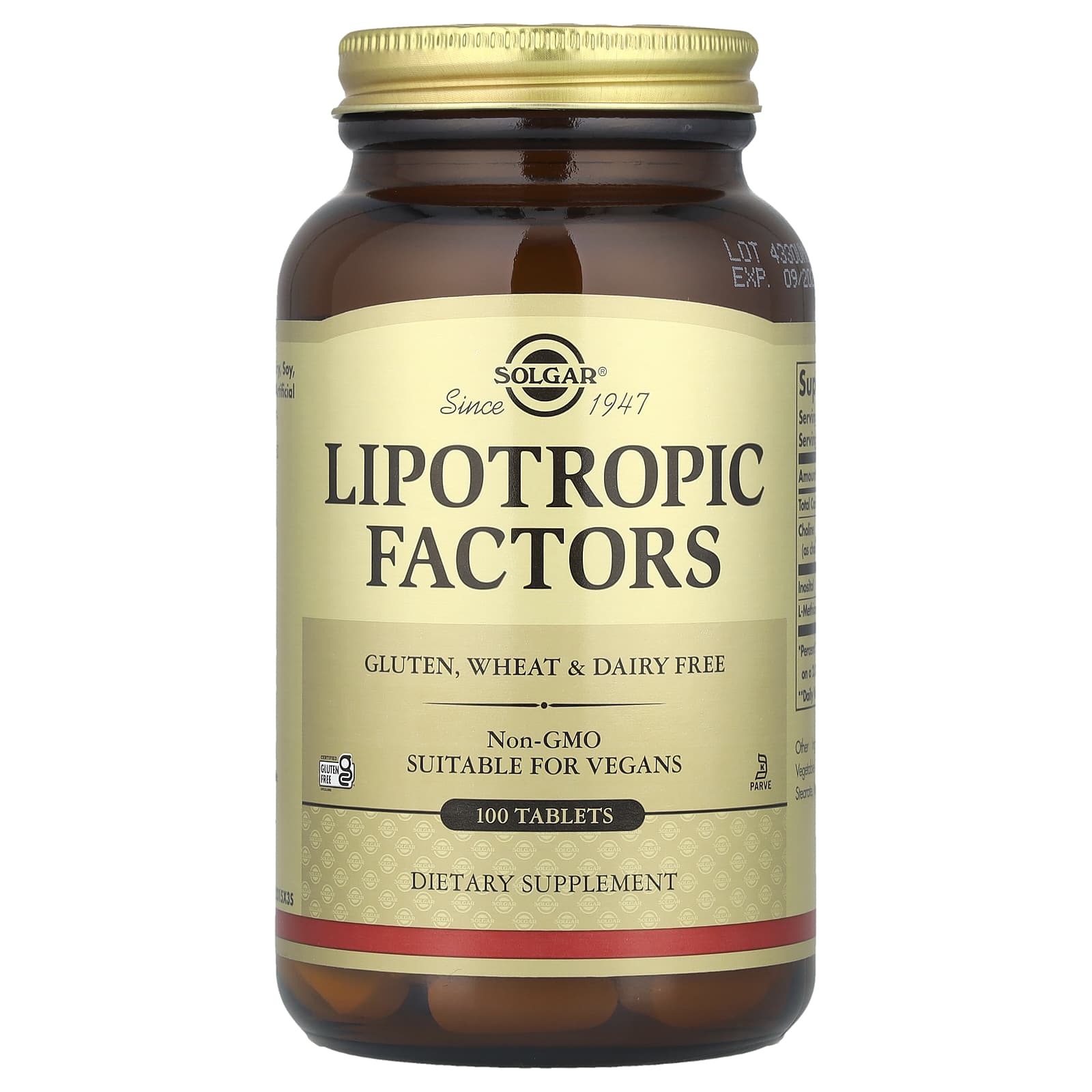 

Anti-fatty liver factor, 100 tablets