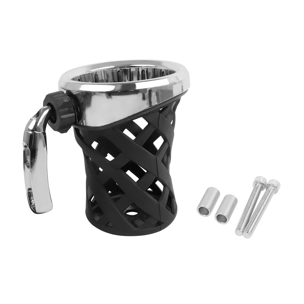 Motorcycle Passenger Water Bottle Holder Drink Cup Bracket For Honda Goldwing GL 1800 GL1800 2001-2023 Extended Water Cup Holder