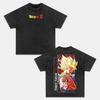 Dragon Ball Son Goku Anime Printing T-shirt Men's Clothing Women's 2026 Summer New Cotton Washed Short-sleeved T Shirt