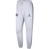 X NBA All-Star Logo Quick-Dry Comfortable Drawstring Knit Sports Pants Men Pants White HF5821-100