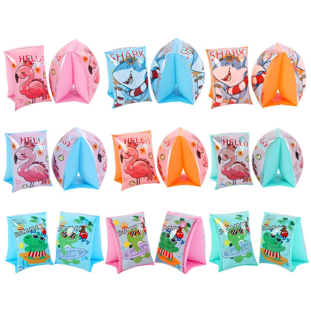 PVC Kinder Cartoon Schwimmflügel mit Doppel-Luftkammern