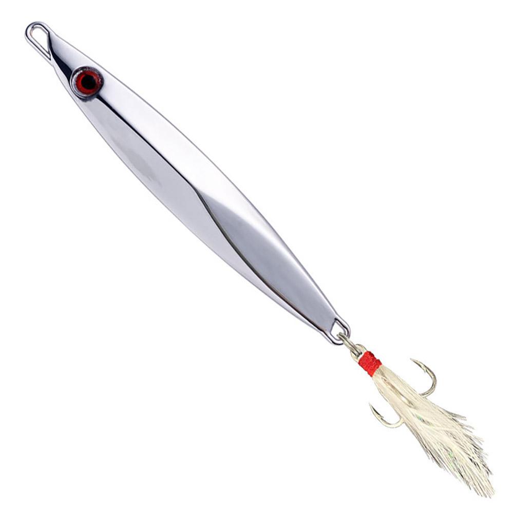 

20/30/40/60/80/100/120 г искусственная приманка, антикоррозийная приманка для быстрого джиггинга, имитация рыбьего глаза, приманка для длительного заброса, рыболовные принадлежности