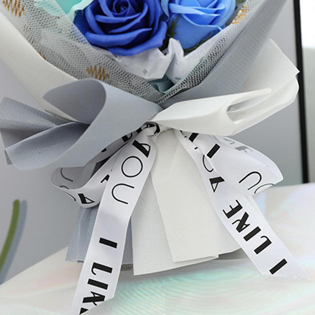 Artificial Soap Rose Wedding Bouquet Decorative Flowers Bouquet Party Home Ornament