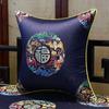 35x50cm/45x45cm Jacquard Plant Bamboo Cushion Cover Chinese Light Luxury Tassels Pillow Covers Decorative Green Black Home Decor