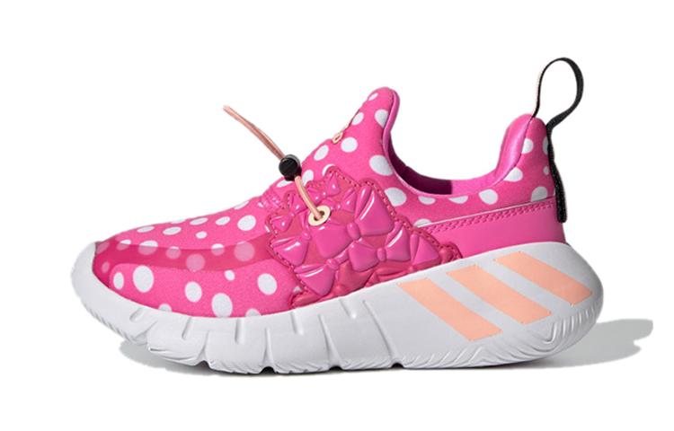 

Adidas Rapidazen Polka Dot Fashion Abrasion Resistant Low top Kids Running Shoes Rose Red Children Aged 3 7 Years Old FY1663 34
