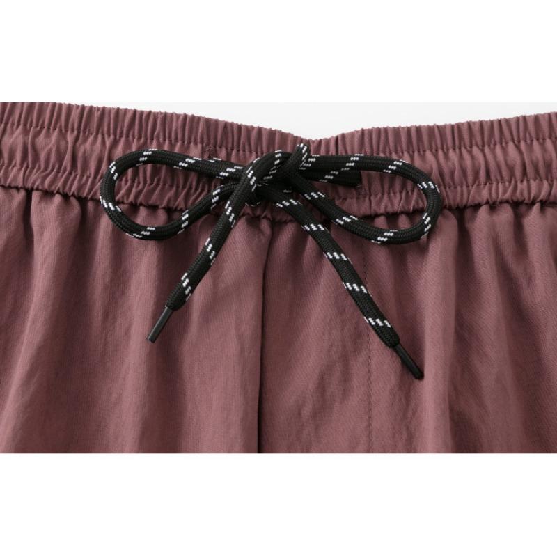 Women's High-waisted Casual Pants Versatile Nine-inch Pants Summer Loose Wide-leg Harem Pants