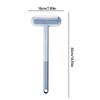 Double Direction Bristle Cleaning Tool Long Handle Design For Effortlessly Pet Hair Pickup On Various Textured Surfaces