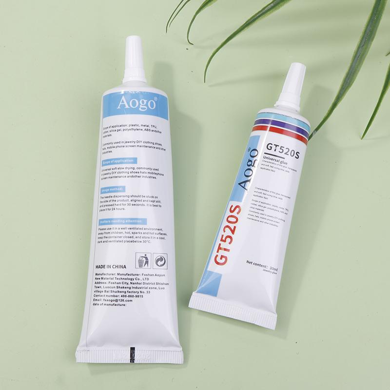 30/60 ml Colle de réparation d'écran en verre transparent Étanche Souple Petit espace Bricolage Incrustation de bijoux Colle spéciale pour montre