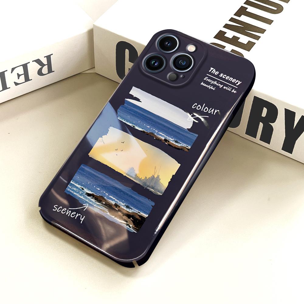 All-inclusive Film Phone Case Cartoon Fashion Design Hard Shell Full Cover Camera Protection Case for iPhone Samsung Xiaomi Poco Redmi Huawei Honor