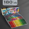 Krasner Oil-Based Water-Soluble Colored Pencils Set - 72/120/180 Colors for Student Art Drawing.